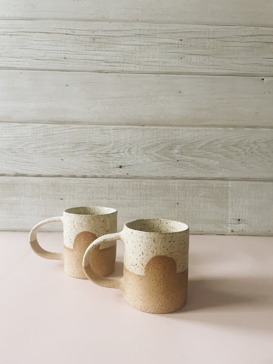 Half Dipped Circle Mug