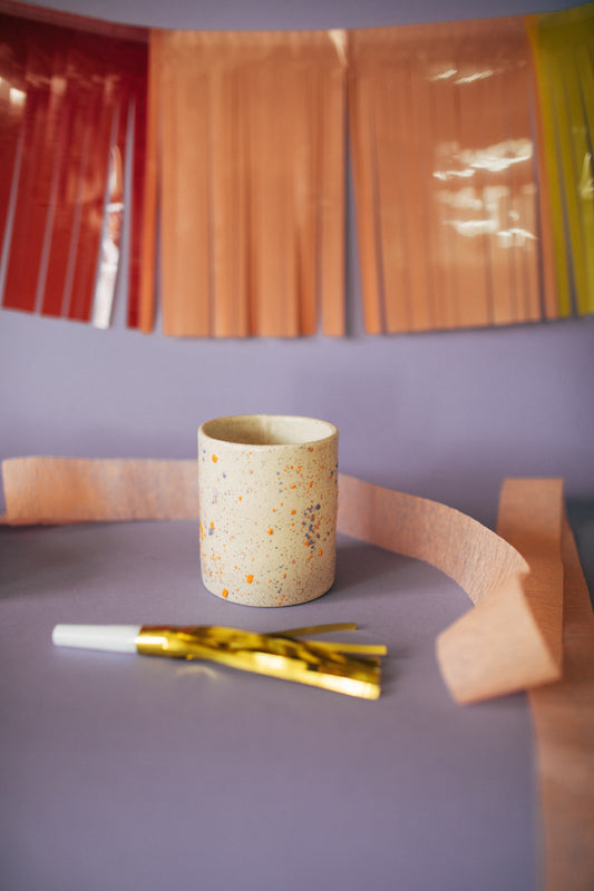 Confetti Cup in White