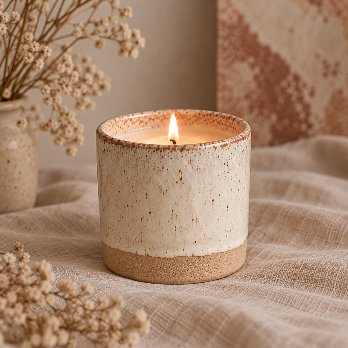 Candlelight ~ A Hand-Built Pottery Workshop