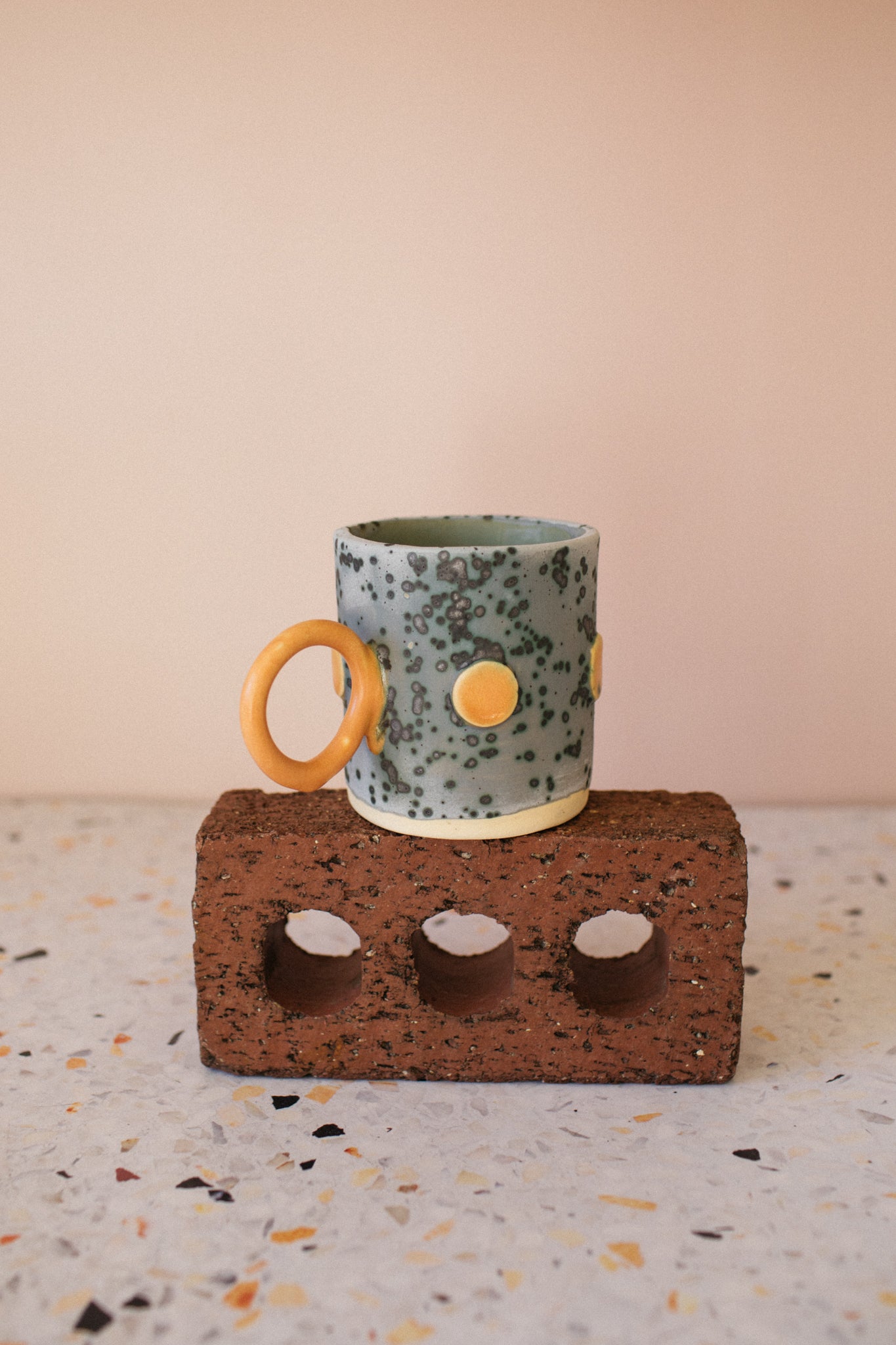 Circle Mug with Circle Handle