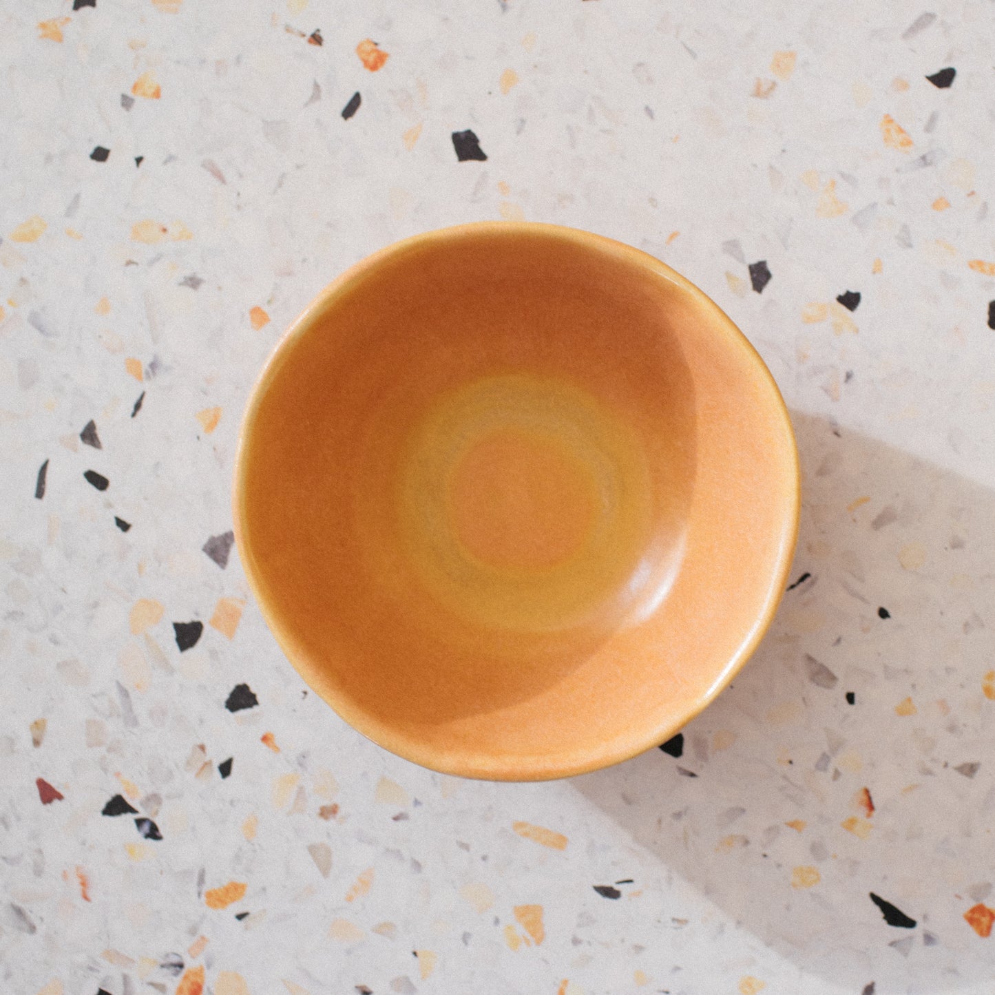 Ceremony Ceramic Bowl in Orange- Medium