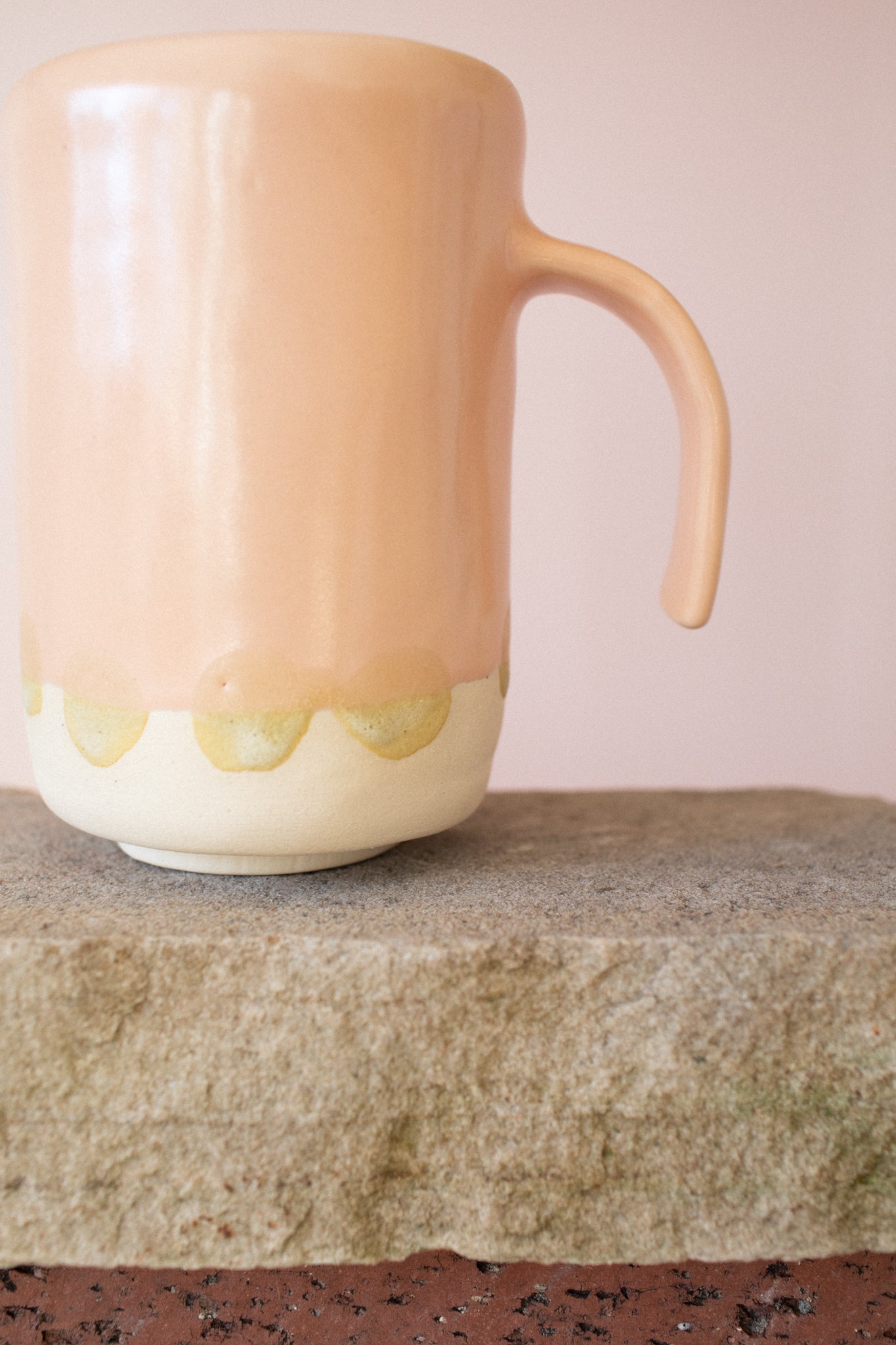 Pink Circle Mug