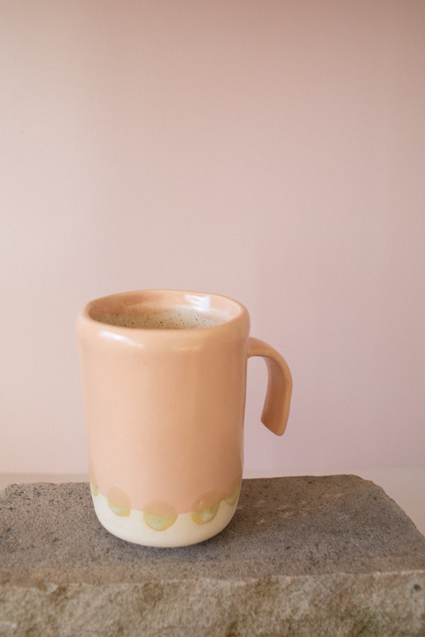 Pink Circle Mug