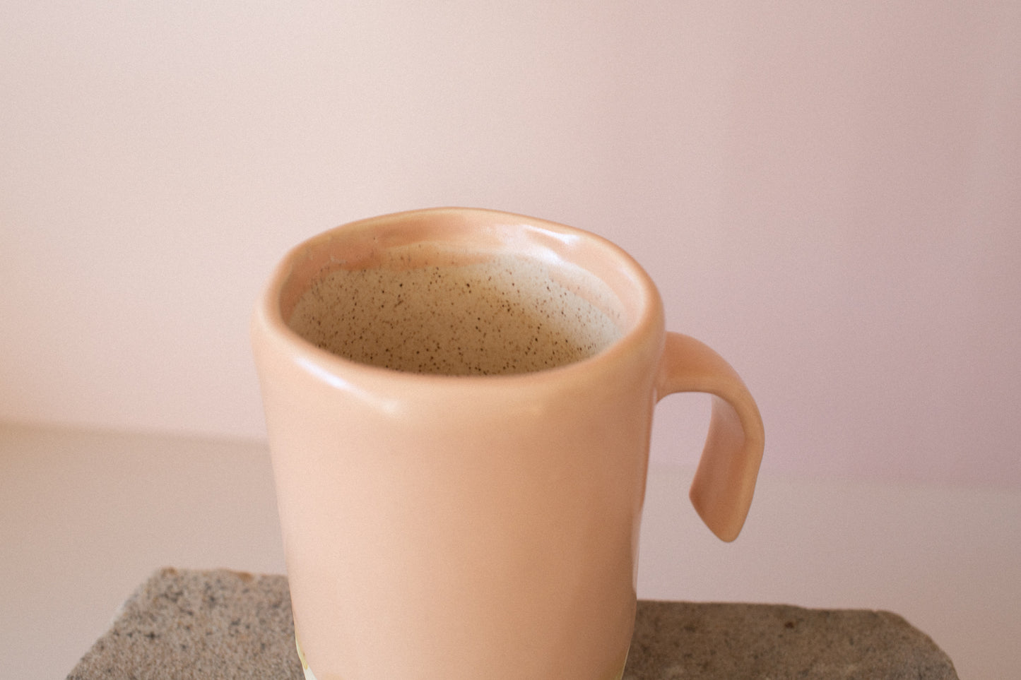 Pink Circle Mug