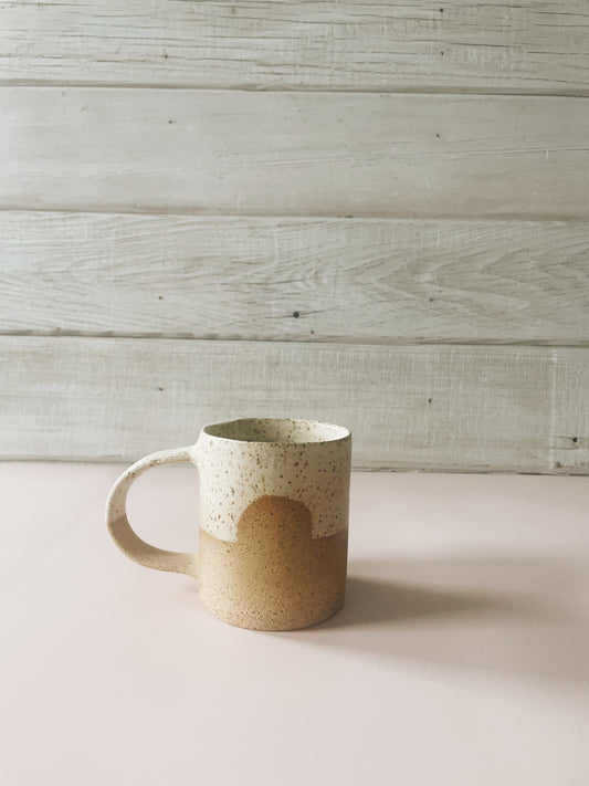 Half Dipped Circle Mug